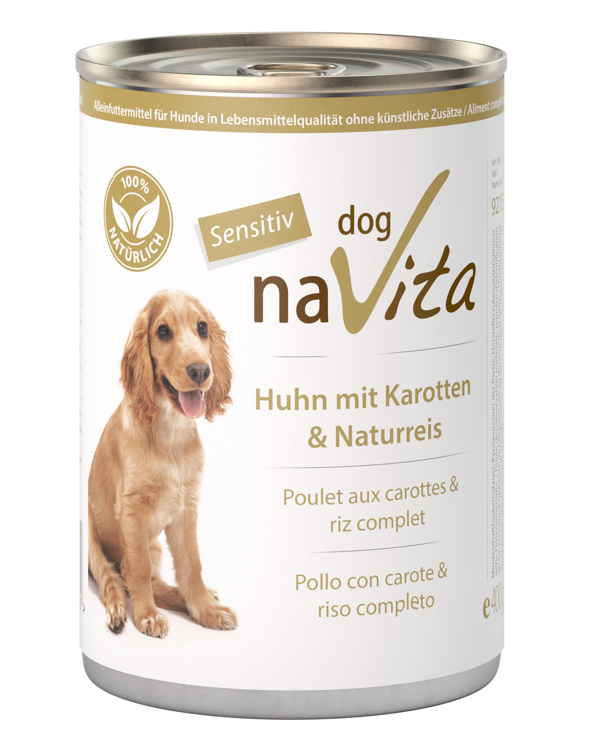 Pollo con carote & riso completo Sensitiv 400g